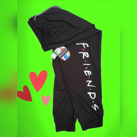 Friends TV show series pajama pants women L
